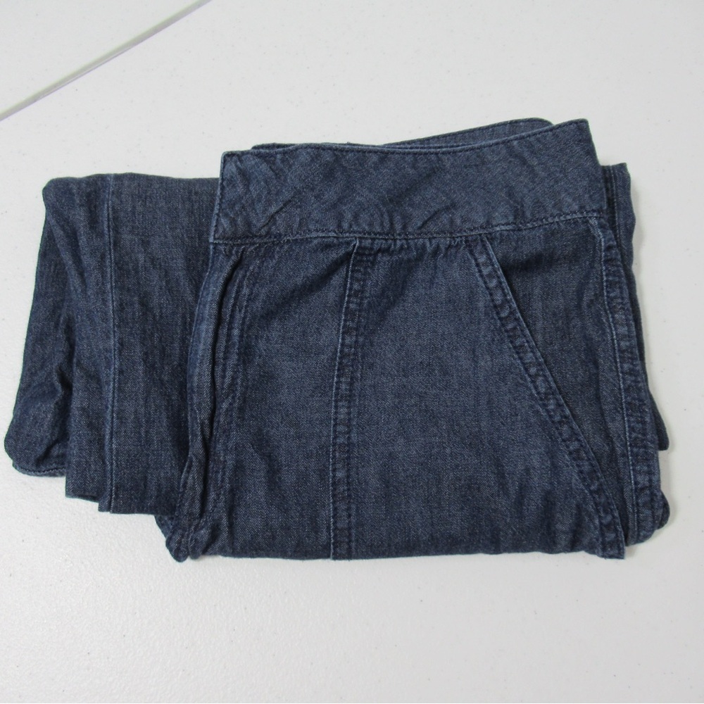 DKNY Chambray Casual Cargo Pants Size 4 - Picture 16 of 16